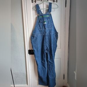 Liberty Bib Overalls, Dark Blue Wash, XXL